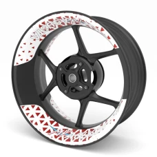 SEFIS zweiteilige Felgenaufkleber MV AGUSTA