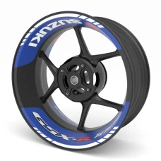 SEFIS zweiteilige Felgenaufkleber SUZUKI GSX-R 1000