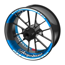 SEFIS zweiteilige Felgenaufkleber SUZUKI GSX-R 1300