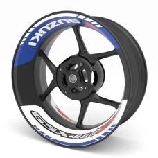 SEFIS zweiteilige Felgenaufkleber SUZUKI GSX-R 600