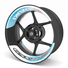 SEFIS zweiteilige Felgenaufkleber SUZUKI GSX-R 600