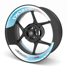 SEFIS zweiteilige Felgenaufkleber SUZUKI GSX-R 750
