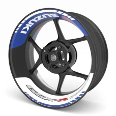 SEFIS zweiteilige Felgenaufkleber SUZUKI GSX-R 750