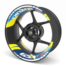SEFIS zweiteilige Felgenaufkleber SUZUKI GSX-S