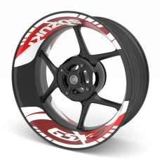 SEFIS zweiteilige Felgenaufkleber SUZUKI GSX-S