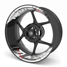 SEFIS zweiteilige Felgenaufkleber SUZUKI KATANA