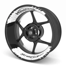 SEFIS zweiteilige Felgenaufkleber TRIUMPH STREET TRIPLE