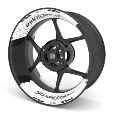 SEFIS zweiteilige Felgenaufkleber TRIUMPH STREET TRIPLE