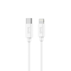 SEFIS IOS MFI Schnellladedatenkabel mit USB-C- und Lightning-Anschlüssen 1 m weiß