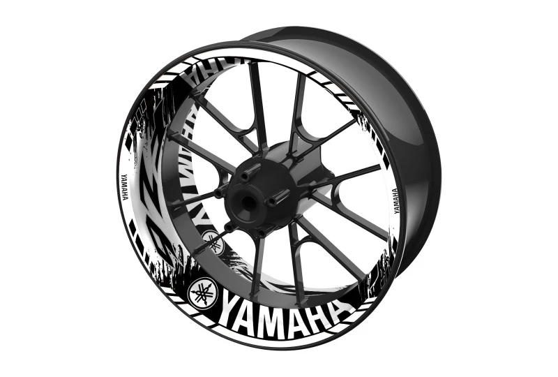 SEFIS einteilige Felgenaufkleber YAMAHA FZ6