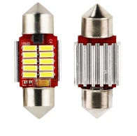 SEFIS LED Deckenlampe 28mm 12V C5W 10SMD CANBUS weiß