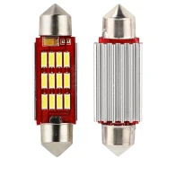 SEFIS LED Deckenlampe 36mm 12V C5W 12SMD CANBUS weiß