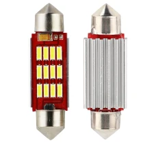 SEFIS LED Deckenlampe 36mm 12V C5W 12SMD CANBUS weiß