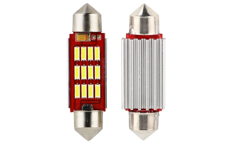 SEFIS LED Deckenlampe 39mm 12V C5W 125SMD CANBUS weiß