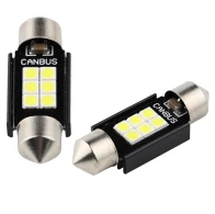 SEFIS LED Deckenlampe 41mm 12V C5W 6SMD CANBUS weiß