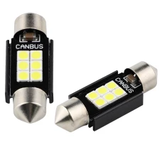 SEFIS LED Deckenlampe 31mm 12V C5W 6SMD CANBUS weiß