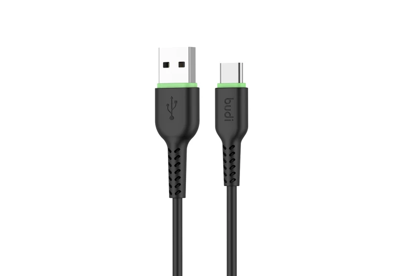 SEFIS Lade-und Datenkabel GR mit USB-A- und USB-C-Anschlüssen 1m schwarz