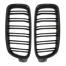 Přední maska ledvinky Double-line BMW 3 F30 F31 2012-2018 karbon