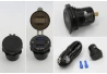 SEFIS 2x USB-A Steckdose - Ladegerät 36W QC 3.0 für Motorrad