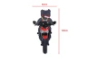 SEFIS Aufkleber - Staffordshire Bullterrier für Biker