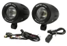 SEFIS Adventure universelle LED-Zusatzleuchten 20W mit Verkabelung  Kawasaki Versys für Motorrad