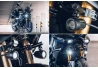 SEFIS Adventure universelle LED-Zusatzleuchten 20W mit Verkabelung Yamaha MT-09 / Tracer 9GT 2021-2023 für Motorrad
