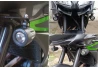SEFIS Adventure universelle LED-Zusatzleuchten 20W mit Verkabelung  Kawasaki Versys für Motorrad