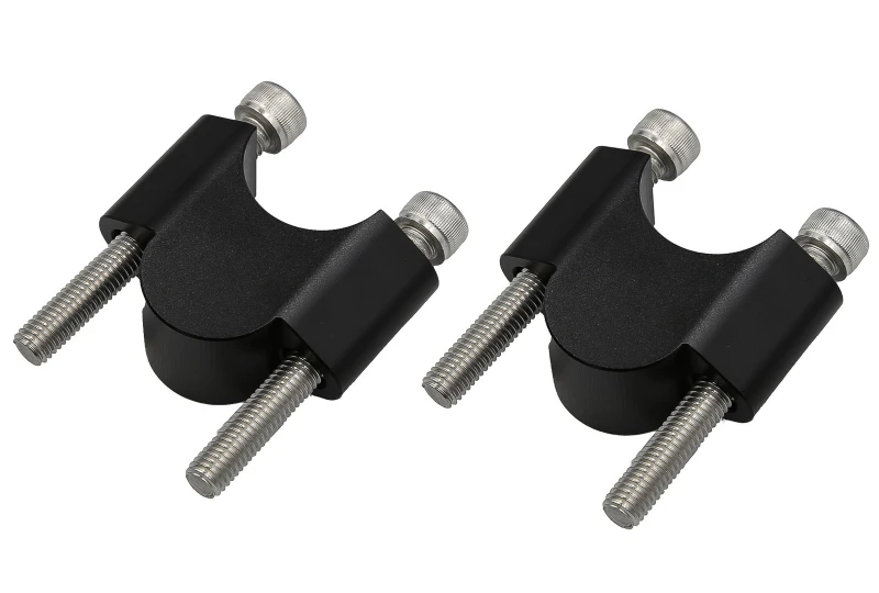 SEFIS Arc 30 Erhöhungen 28,6mm schwarz für Motorrad