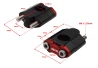 SEFIS Arc 30 Erhöhungen 22mm Honda PCX 125 150 für Motorrad