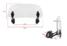 SEFIS B L klare Plexiglaserhöhung für Motorräder für Motorrad