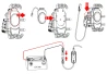 SEFIS Set Bind + Bind Charge Telefonhalter mit kabellosem Ladegerät und USB-C-Buchse für Motorrad
