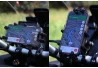 SEFIS Set Bind + Bind Charge Telefonhalter mit kabellosem Ladegerät und USB-C-Buchse für Motorrad