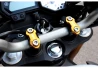 SEFIS CNC Klemme für Erhöhungen 22mm für Motorrad