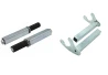 SEFIS D20 klappbarer Universal-Motorradständer - SET Front und Heck - Single / Racing (Haken) für Motorrad