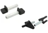 SEFIS D20 klappbarer Universal-Motorradständer - SET Front und Heck - V-Aufnahme / Standard für Motorrad