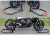 SEFIS D18 Motorradständer Set Vorder- und Hinterrad - rot 