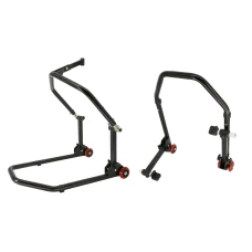 SEFIS D20 klappbarer Motorradständer Set - Lenkkopf und Hinterrad SEFIS D20 klappbarer Motorradständer Set - Lenkkopf und Hinterrad