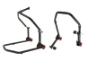 SEFIS D20 klappbarer Motorradständer Set - Lenkkopf und Hinterrad für Motorrad
