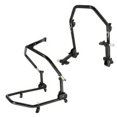 SEFIS D20U klappbarer mobiler Motorradständer - SET Lenkkopf und Hinterrad SEFIS D20U klappbarer mobiler Motorradständer - SET Lenkkopf und Hinterrad