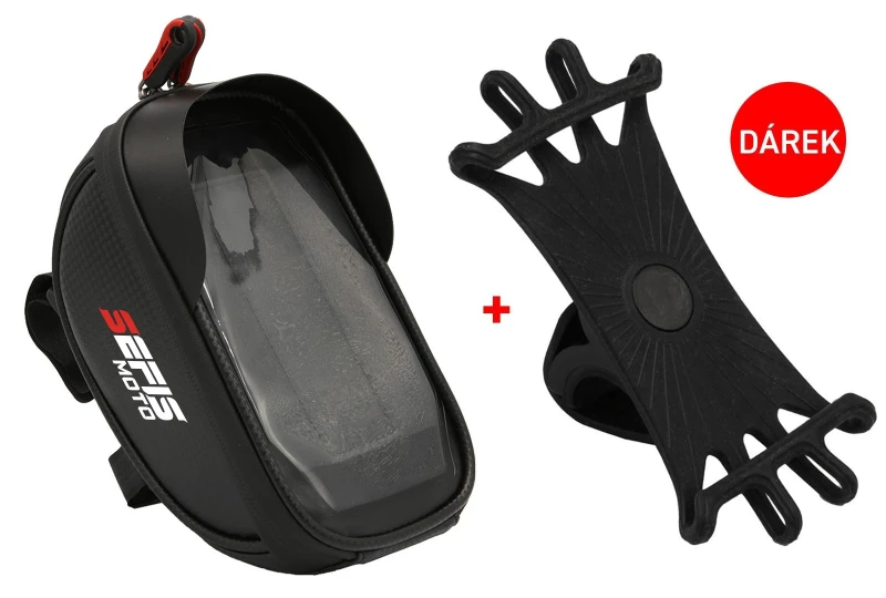 SEFIS G2 wasserdichter Telefonhalter mit Tasche für Fahrräder + Gratis Flex Telefonhalter 
