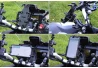 SEFIS Grab robuster ABS-Telefonhalter mit Anti-Shock-Adapter für Motorrad