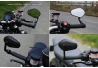 SEFIS Grave Cafe Racer Rückspiegel Yamaha MT für Motorrad
