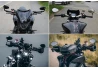 SEFIS Grave Cafe Racer Rückspiegel Yamaha MT für Motorrad