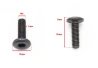 SEFIS Inbusschraube M6 x 12 mm x 1 mm – Flachkopf für Motorrad