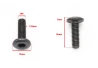 SEFIS Inbusschraube M8 x 16mm x 1,25mm - Flachkopf für Motorrad