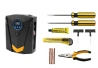 SEFIS KIT Tubeless-Reifen-Reparaturset mit Kompressor für das Auto