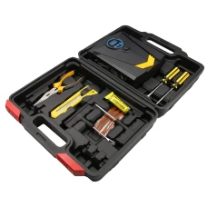SEFIS KIT Tubeless-Reifen-Reparaturset mit Kompressor