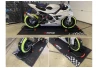 SEFIS Teppich unter das Motorrad 105x250cm für Biker