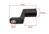 SEFIS L Bein unter dem Spiegel/Halter-Adapter für 22 mm Hülsen für Motorrad
