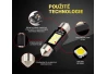 SEFIS LED Deckenlampe 31mm 12V C5W 6SMD CANBUS weiß für das Auto